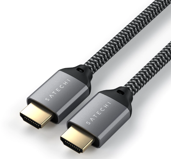 Satechi 8K Ultra High Speed HDMI - Καλώδιο HDMI 4K 120Hz (male) σε Καλώδιο HDMI 8K 60Hz (male) - 200cm (ST-8KHC2MM)