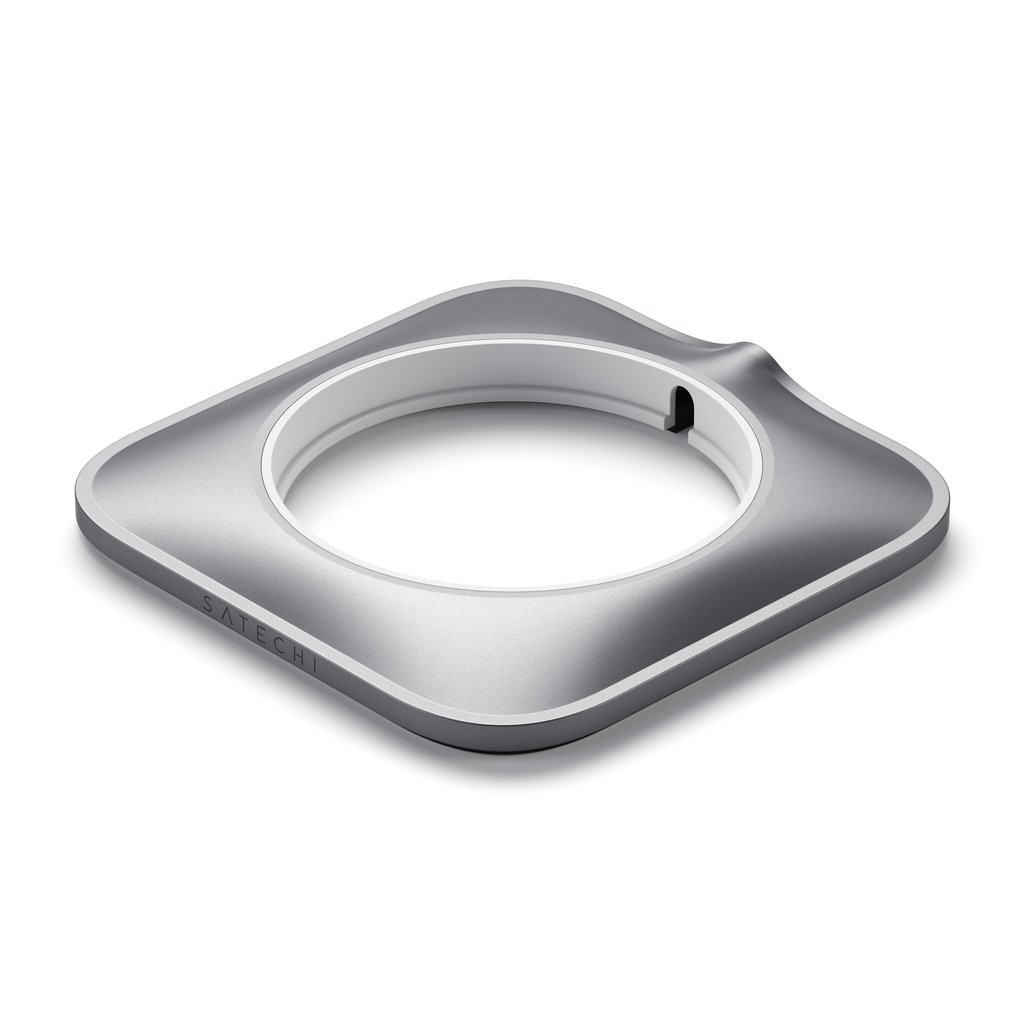 Satechi Aluminum Dock Magsafe - Βάση Αλουμινίου για τον Ασύρματο Φορτιστή MagSafe - Space Gray (ST-AMCCM)
