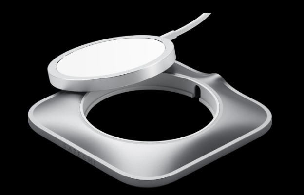 Satechi Aluminum Dock Magsafe - Βάση Αλουμινίου για τον Ασύρματο Φορτιστή MagSafe - Space Gray (ST-AMCCM)