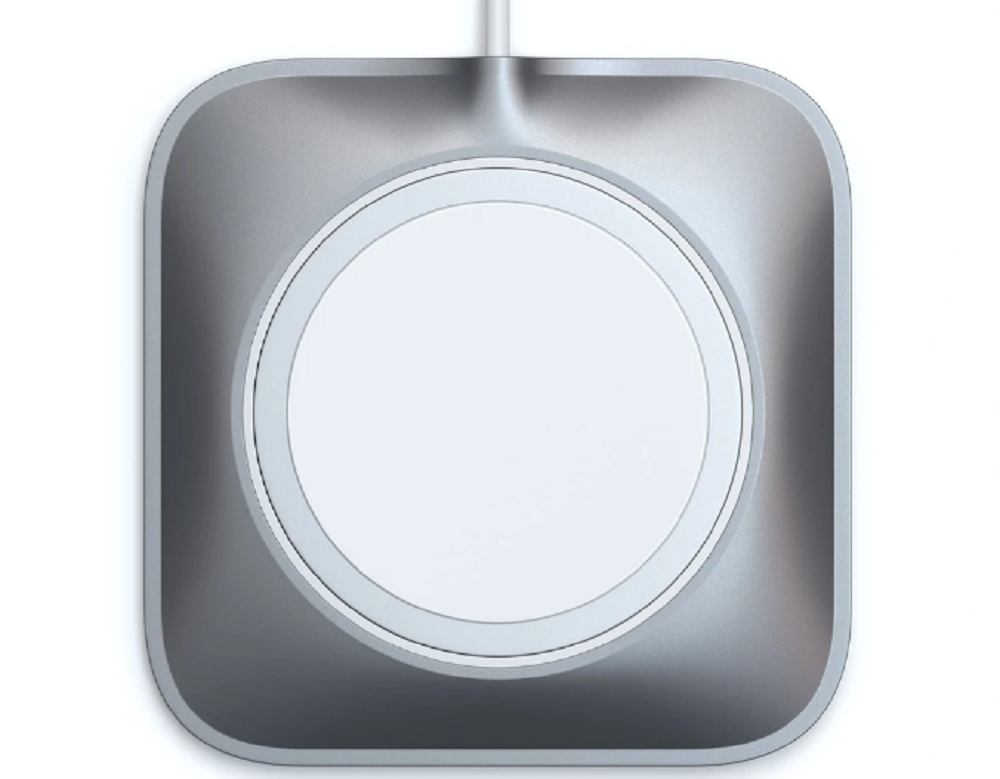 Satechi Aluminum Dock Magsafe - Βάση Αλουμινίου για τον Ασύρματο Φορτιστή MagSafe - Space Gray (ST-AMCCM)