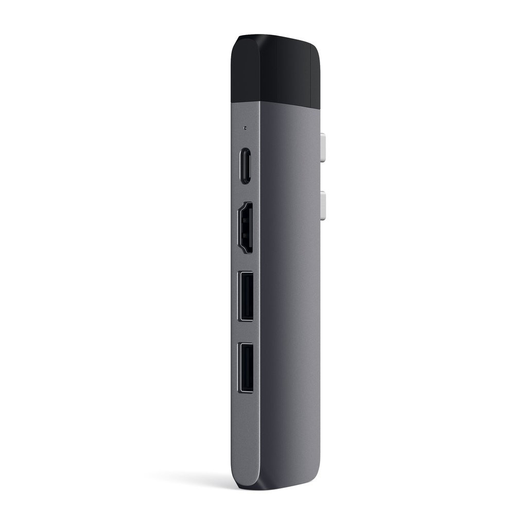 Satechi Type-C Pro Hub with 4K HDMI / Ethernet / microSD - Space Grey (ST-TCPHEM)