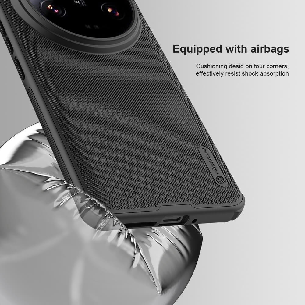 Σκληρή Ανθεκτική Θήκη - Xiaomi 14 Ultra - Nillkin Super Frosted Shield Pro - Black (6902048277823)