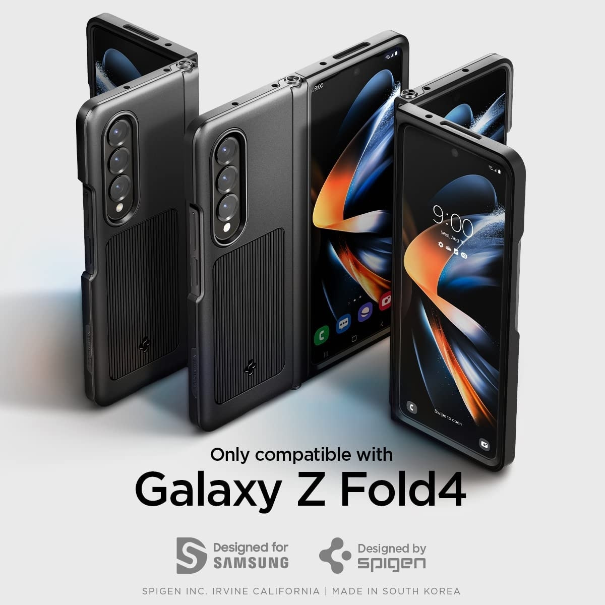 Spigen Ανθεκτική Θήκη Neo Hybrid S - Samsung Galaxy Z Fold4 - Black (ACS05106)