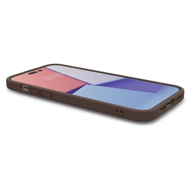 Spigen Cyrill Kajuk Mag Θήκη MagSafe με Λουράκι Χειρός - Apple iPhone 14 Pro Max - Saddle Brown (ACS04881)