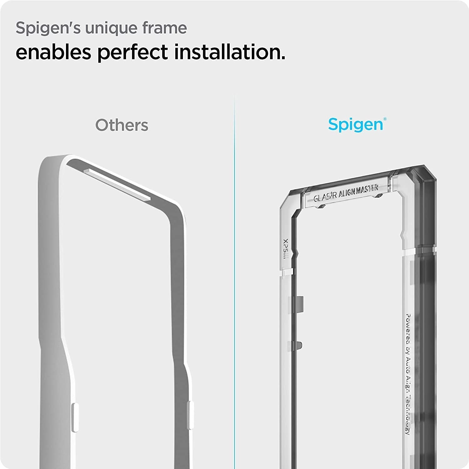 Spigen GLAS.tR ALIGNmaster - Αντιχαρακτικό Fullface Γυάλινο Tempered Glass Sony Xperia 5 III- Black (AGL03406)