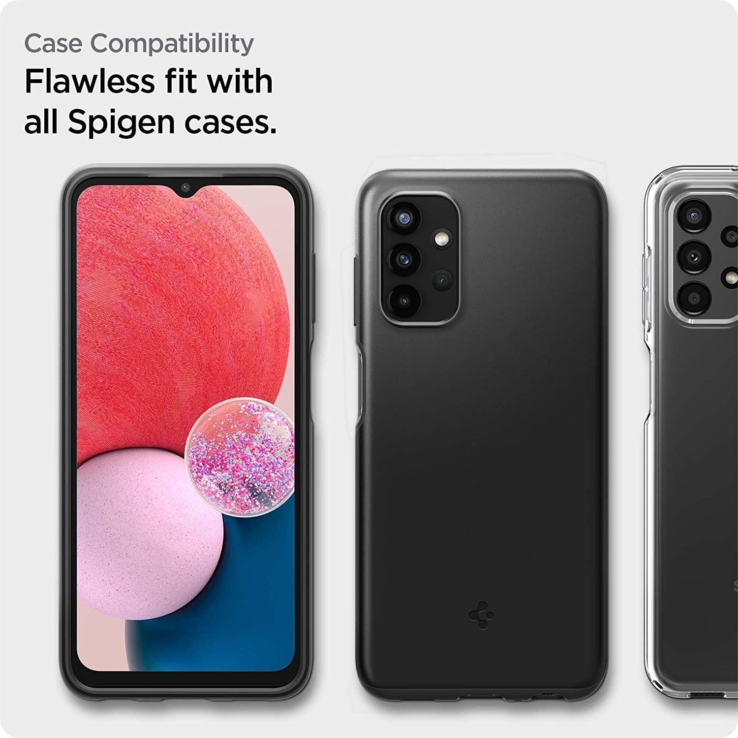 Spigen GLAS.tR ALIGNmaster - Αντιχαρακτικό Γυάλινο Tempered Glass Samsung Galaxy A13 5G - Clear - 2 Τεμάχια (AGL04280)