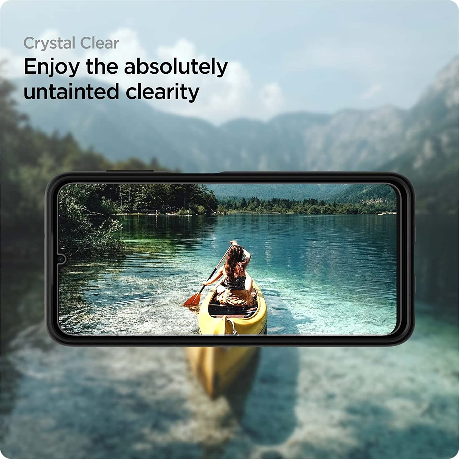 Spigen GLAS.tR ALIGNmaster - Αντιχαρακτικό Γυάλινο Tempered Glass Samsung Galaxy A13 5G - Clear - 2 Τεμάχια (AGL04280)