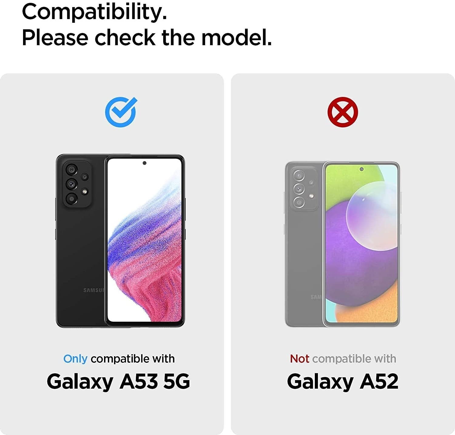 Spigen GLAS.tR ALIGNmaster - Αντιχαρακτικό Γυάλινο Tempered Glass Samsung Galaxy A53 5G - Clear - 2 Τεμάχια (AGL04306)