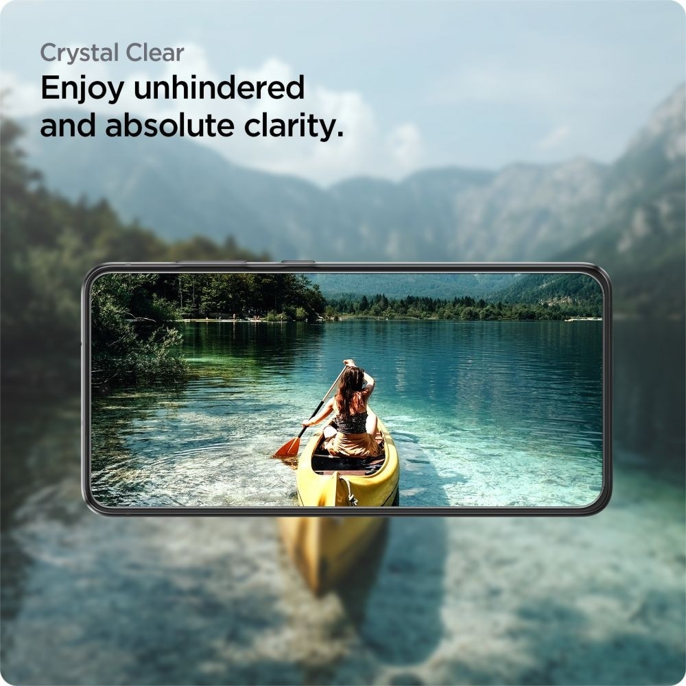 Spigen GLAS.tR ALIGNmaster - Αντιχαρακτικό Γυάλινο Tempered Glass Samsung Galaxy S21 FE 5G - Clear - 2 Τεμάχια (AGL03088)