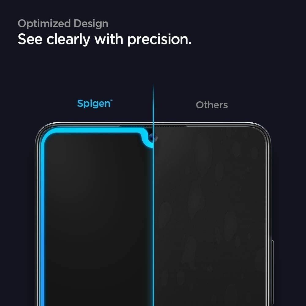 Spigen GLAS.tR Slim Fullface Tempered Glass Samsung Galaxy A42 5G - Black (AGL02305)
