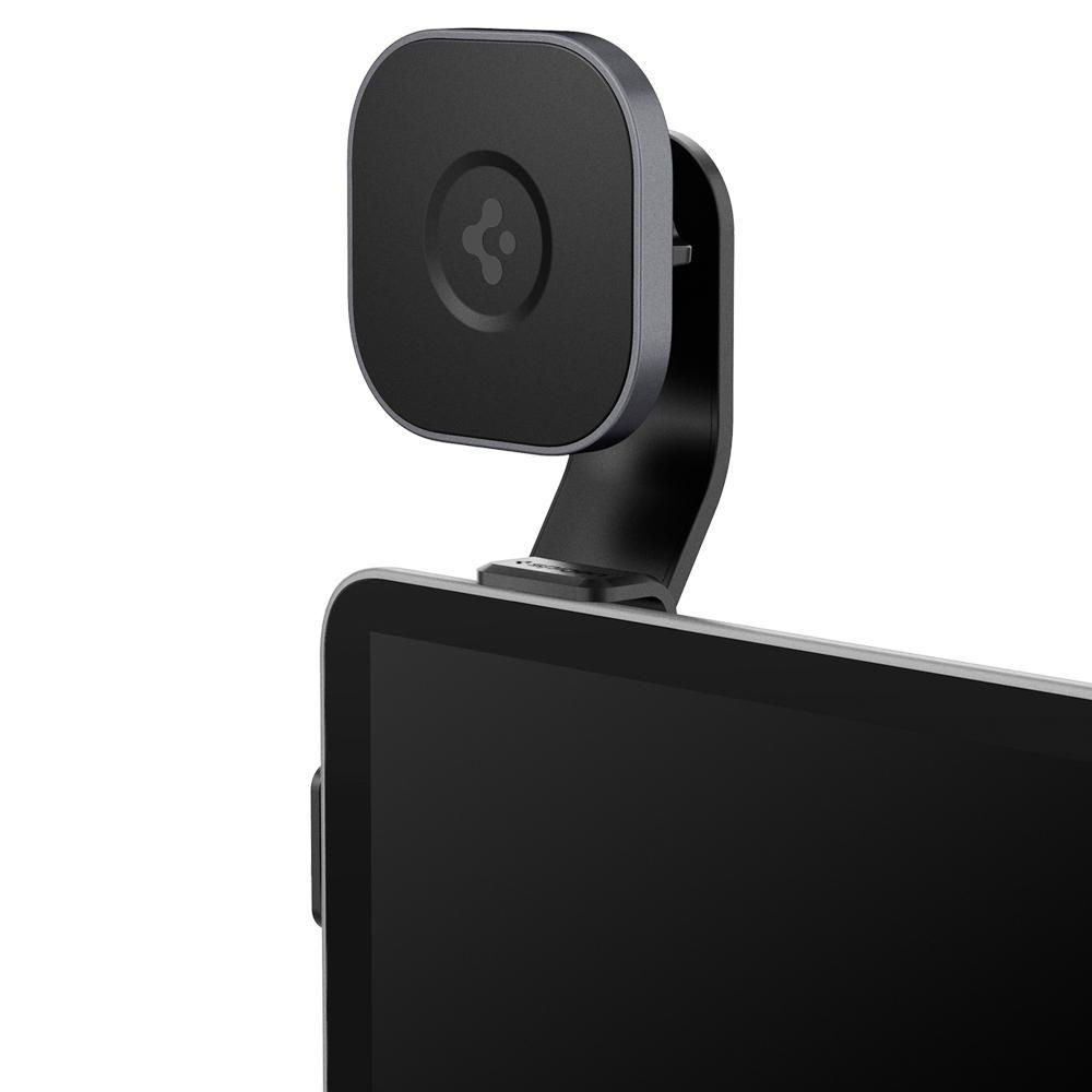 Spigen ITT90 OneTap - Βάση Στήριξης Smartphone MagSafe για Οθόνη Touch Screen Αυτοκινήτου Tesla Model 3 / Y / X (2021) / S (2021) - Black (ACP03807)