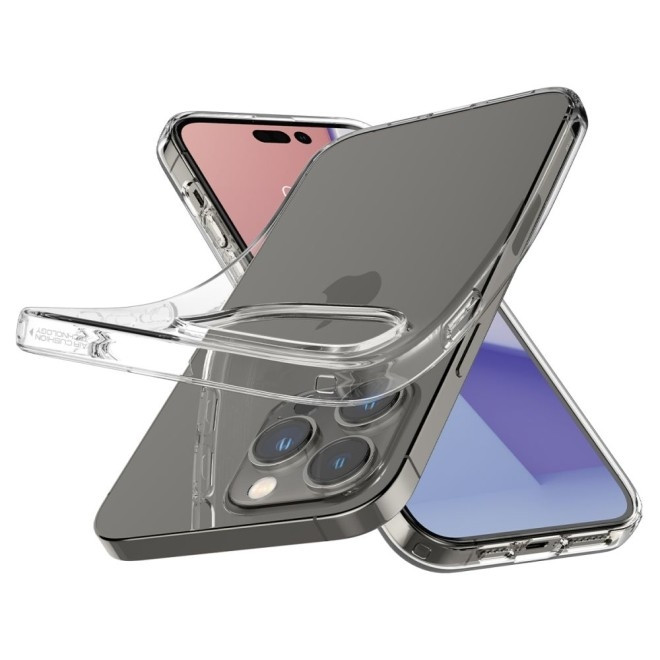 Spigen Liquid Crystal Θήκη Σιλικόνης Apple iPhone 14 Pro Max - Crystal Clear (ACS04809)