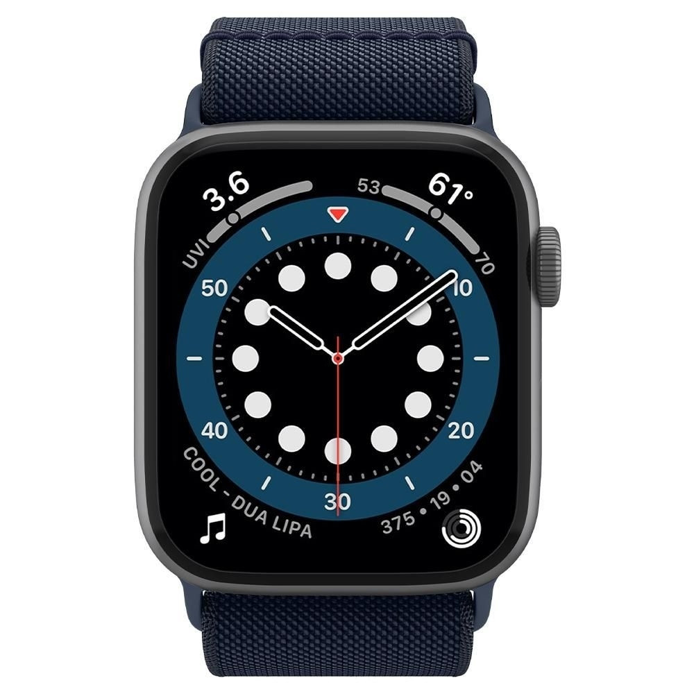 Spigen Lite Fit Υφασμάτινο Λουράκι Apple Watch SE/7/6/5/4/3 (45/44/42mm) - Navy (AMP02287)