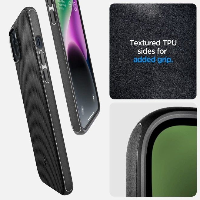 Spigen Mag Armor MagFit - Θήκη Σιλικόνης MagSafe Apple iPhone 14 - Matte Black (ACS05065)
