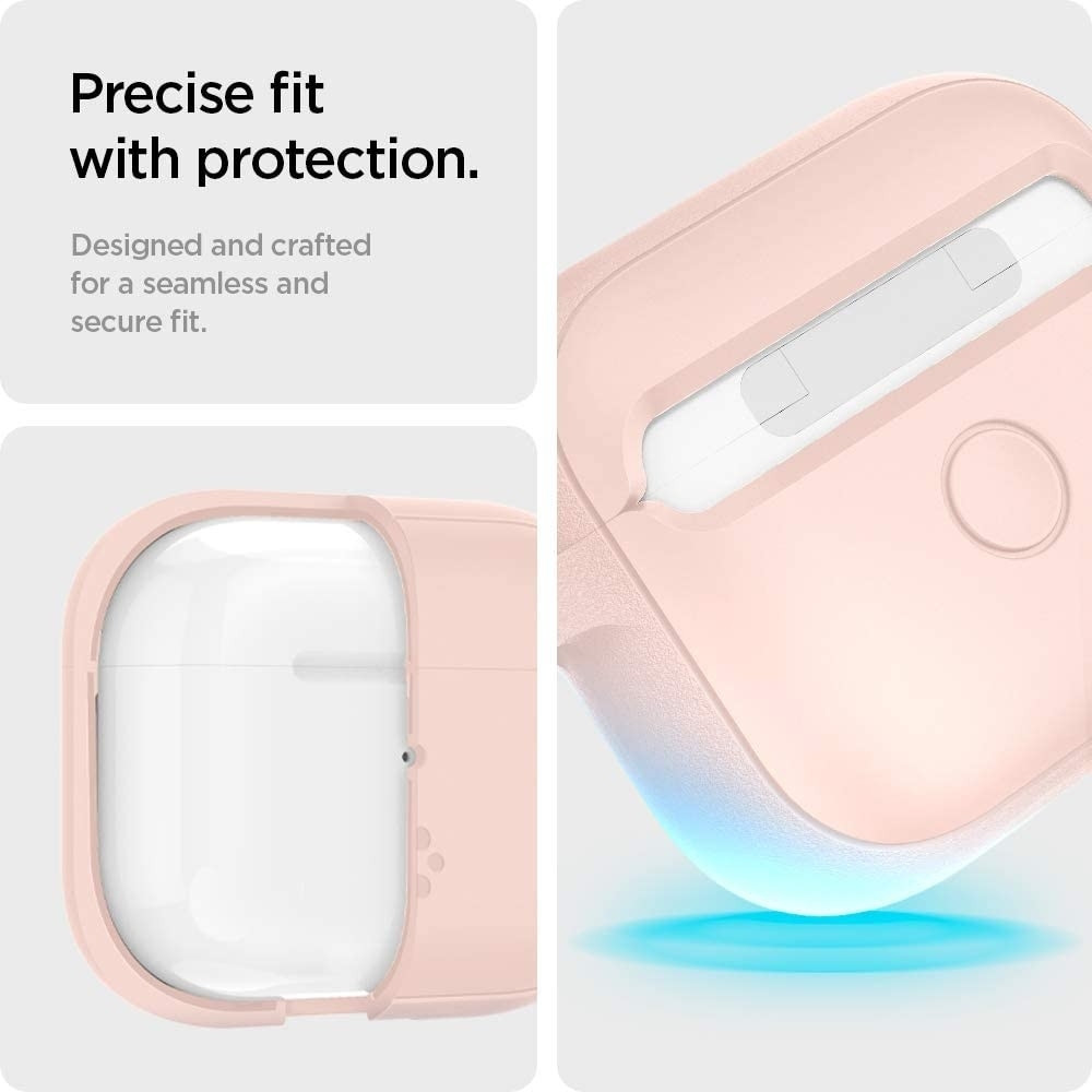 Spigen Silicone Fit - Σκληρή Θήκη Apple AirPods 3rd Gen - Pink Sand (ASD02902)