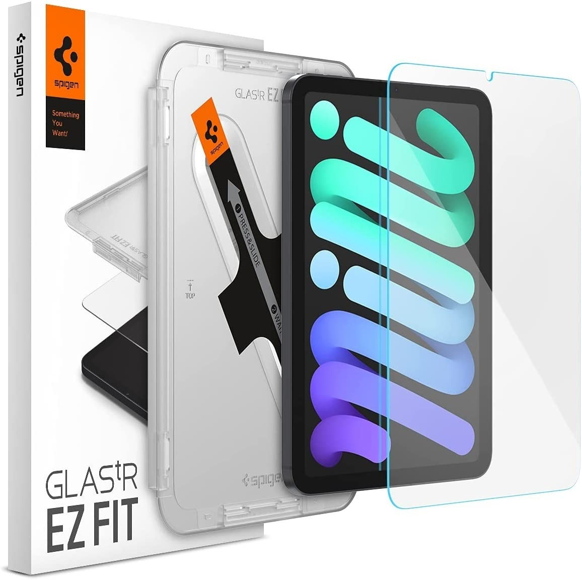 Spigen Tempered Glass GLAS.tR EZ Fit - Αντιχαρακτικό Γυαλί Οθόνης Apple iPad Mini 6 2021 (AGL03824)