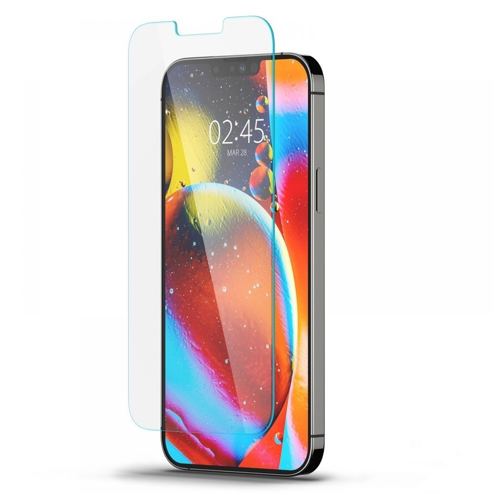 Spigen Tempered Glass GLAS.tR Slim HD - Αντιχαρακτικό Γυαλί Οθόνης Apple iPhone 13 mini - Clear (AGL03403)