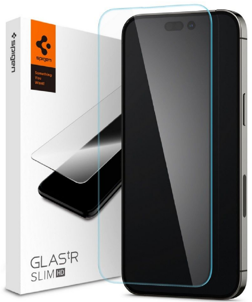 Spigen Tempered Glass GLAS.tR Slim HD - Αντιχαρακτικό Γυαλί Οθόνης Apple iPhone 14 Pro - Clear (AGL05222)