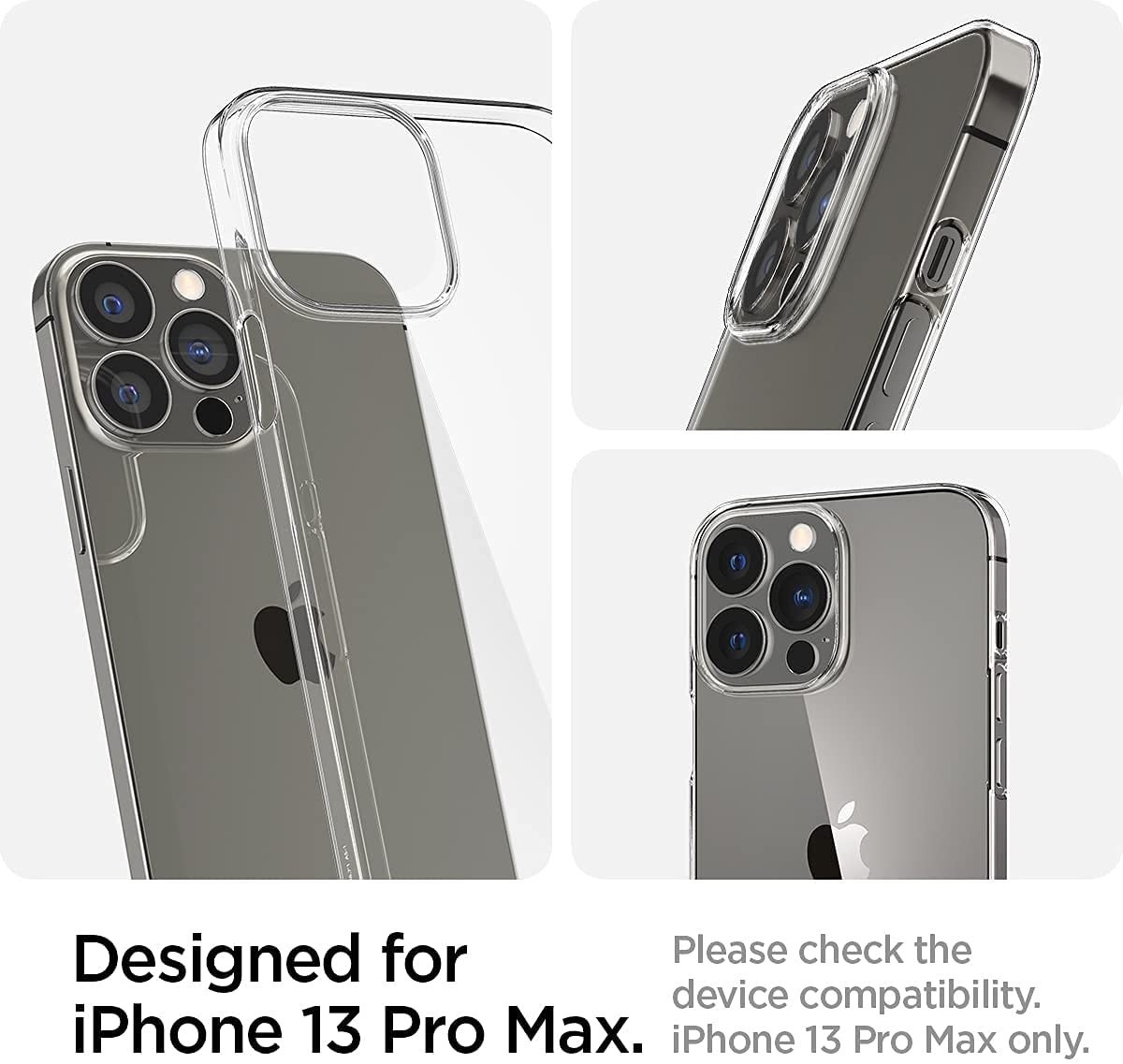 Spigen Θήκη Air Skin Apple iPhone 13 Pro Max - Crystal Clear (ACS03196)
