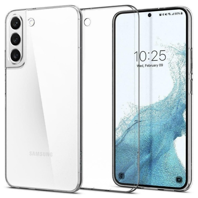 Spigen Θήκη Air Skin Samsung Galaxy S22 5G - Crystal Clear (ACS03997)