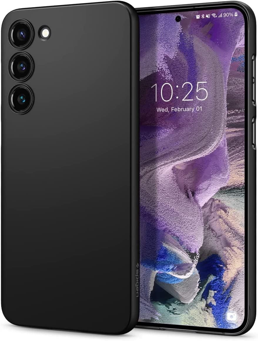 Spigen Θήκη Air Skin - Samsung Galaxy S23 - Black (ACS05730)