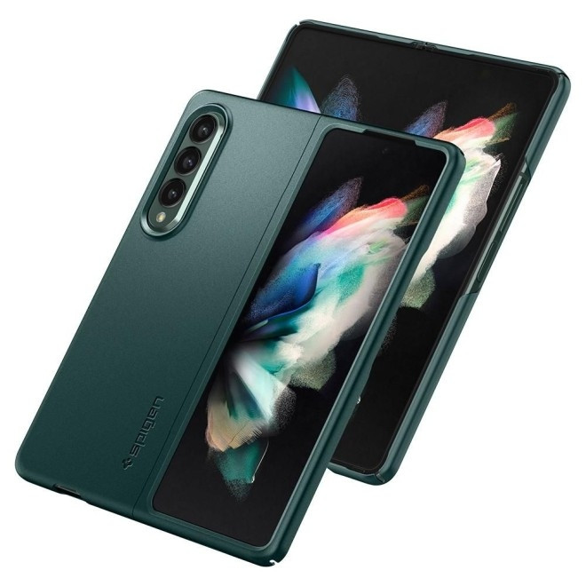 Spigen Θήκη Air Skin Samsung Galaxy Z Fold3 5G - Phantom Green (ACS03093)
