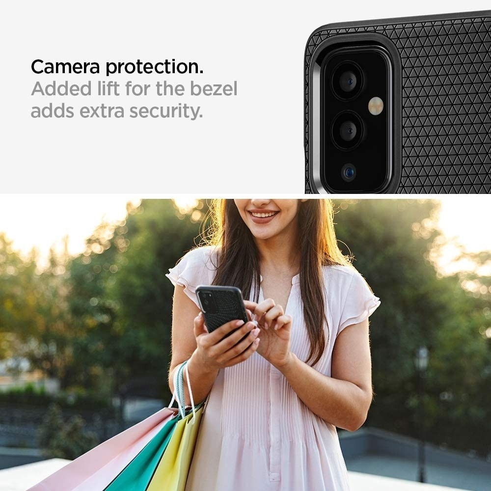 Spigen Θήκη Liquid Air OnePlus 9 - Matte Black (ACS02684)
