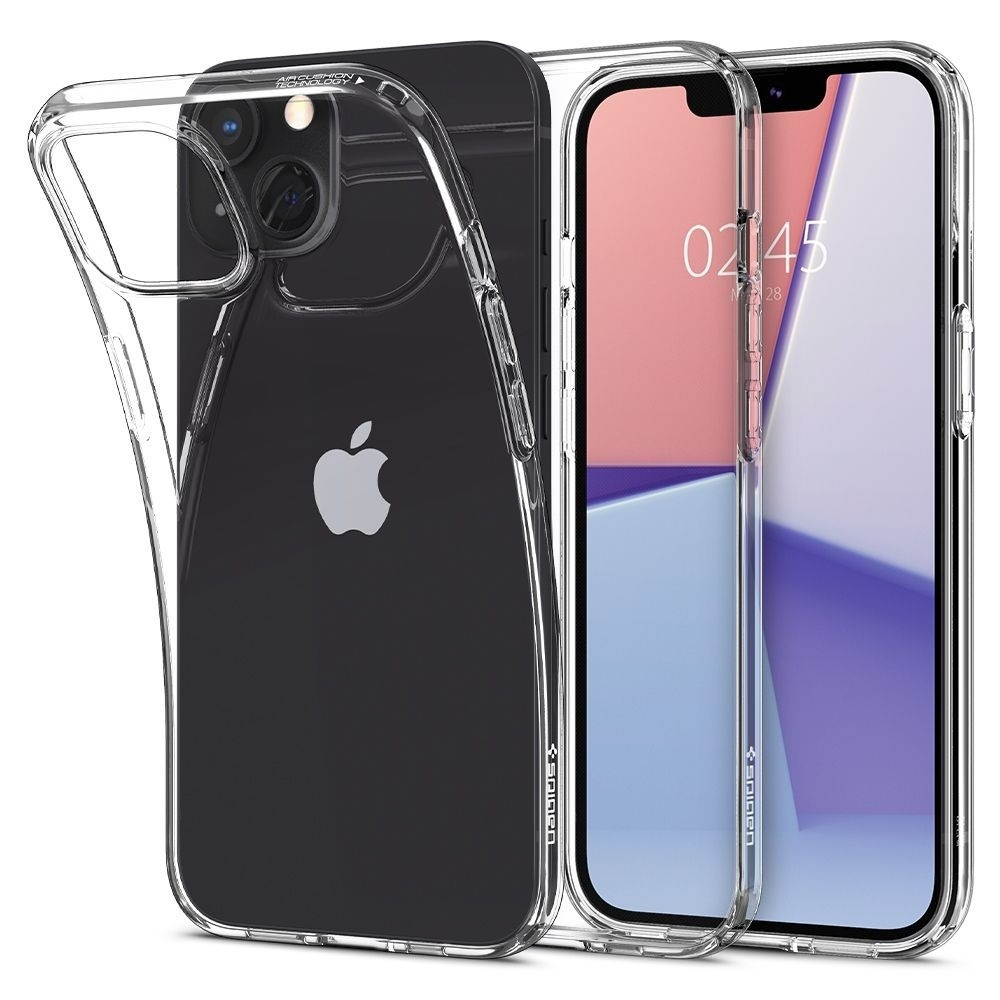 Spigen Θήκη Liquid Crystal Apple iPhone 13 mini - Crystal Clear (ACS03311)