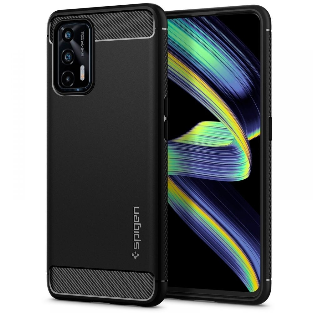 Spigen Θήκη Rugged Armor Realme GT 5G - Matte Black (ACS03662)