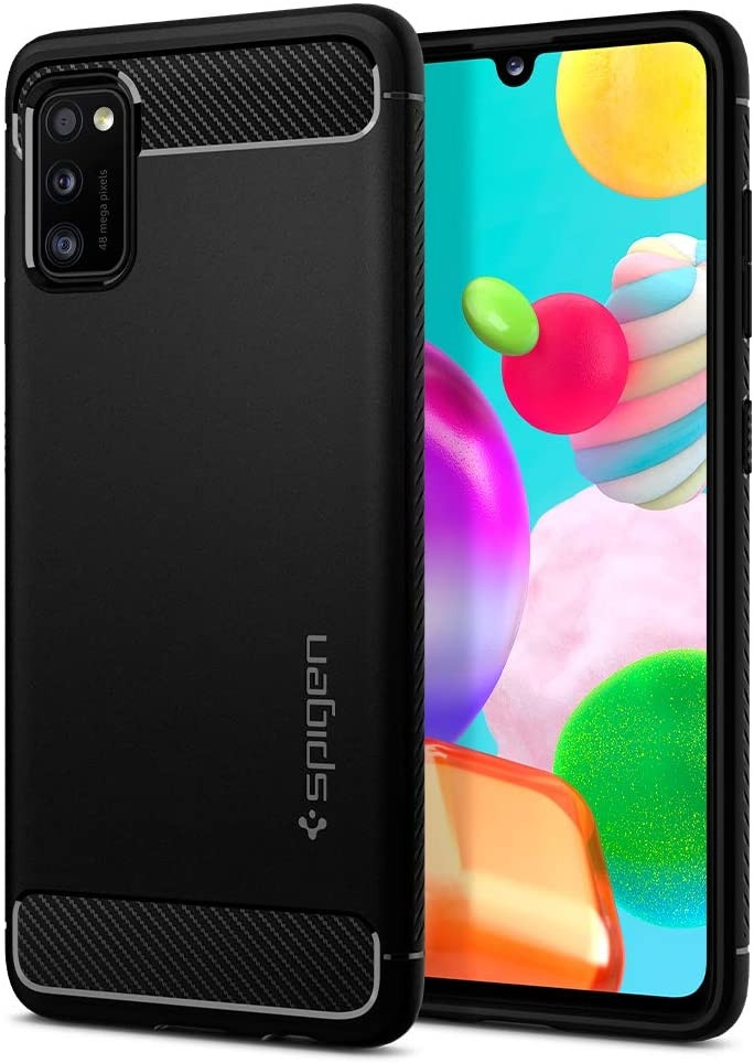 Spigen Θήκη Rugged Armor Realme GT 5G - Matte Black (ACS03662)