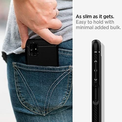 Spigen Θήκη Rugged Armor Samsung Galaxy M51 - Matte Black (ACS01457)