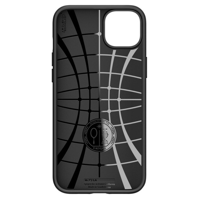 Spigen Θήκη Σιλικόνης Liquid Air - Apple iPhone 14 - Matte Black (ACS05037)