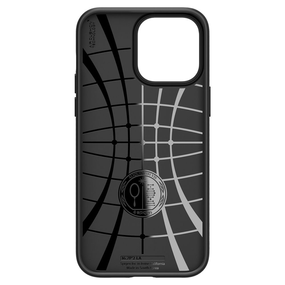 Spigen Θήκη Σιλικόνης Liquid Air - Apple iPhone 14 Pro - Matte Black (ACS04957)