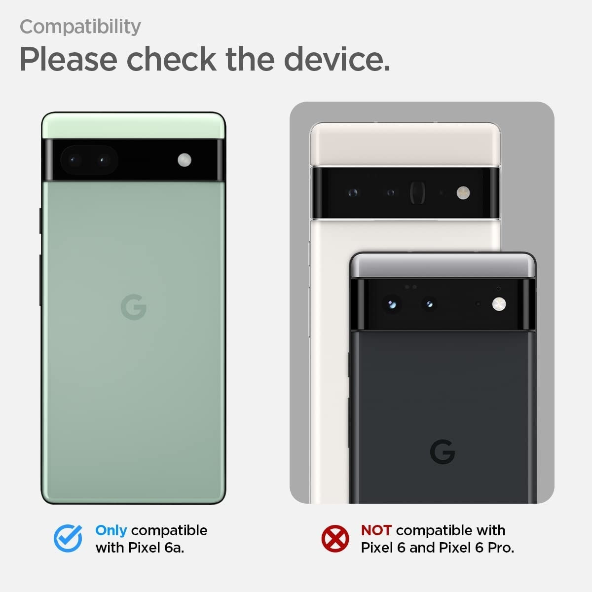 Spigen Θήκη Σιλικόνης Liquid Air - Google Pixel 6a - Matte Black (ACS04474)