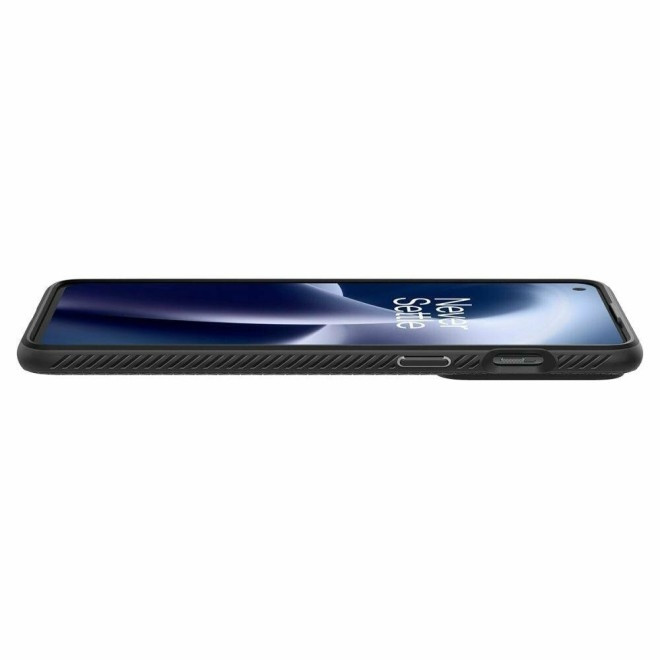 Spigen Θήκη Σιλικόνης Liquid Air - OnePlus Nord 2T - Matte Black (ACS05246)