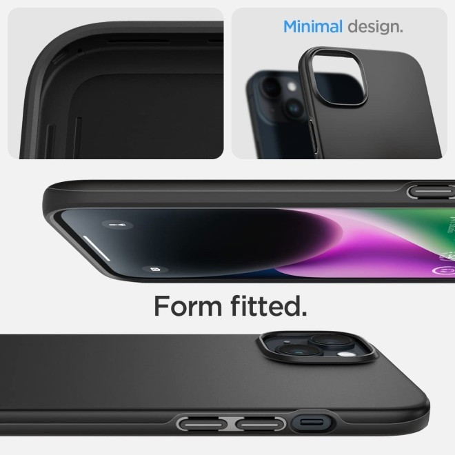 Spigen Θήκη Thin Fit - Apple iPhone 14 Plus - Black (ACS04773)