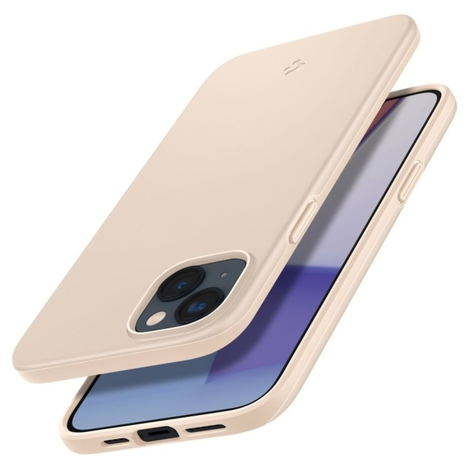 Spigen Θήκη Thin Fit - Apple iPhone 14 Plus - Sand Beige (ACS04778)