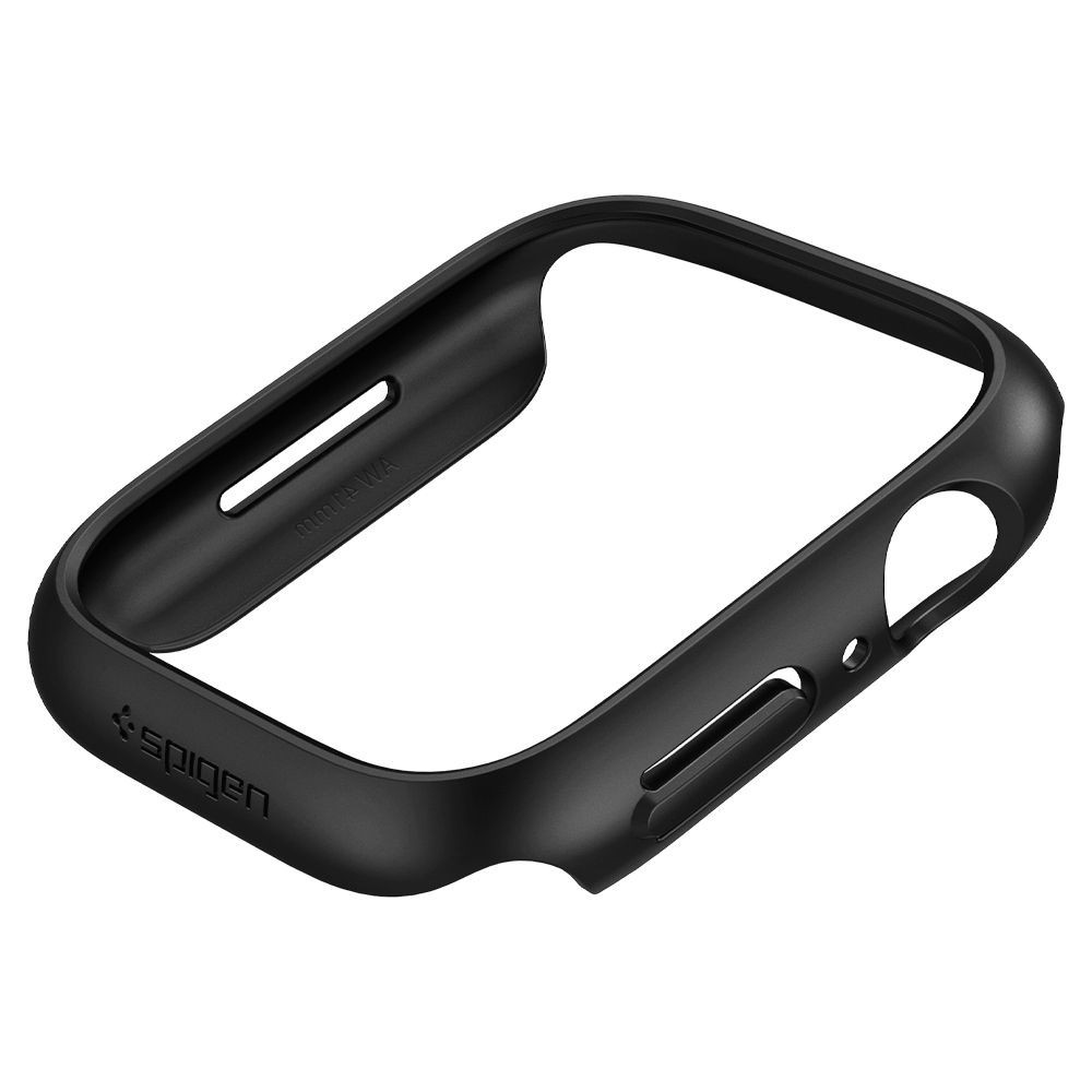 Spigen Θήκη Thin Fit Apple Watch 7 41mm - Black (ACS04184)