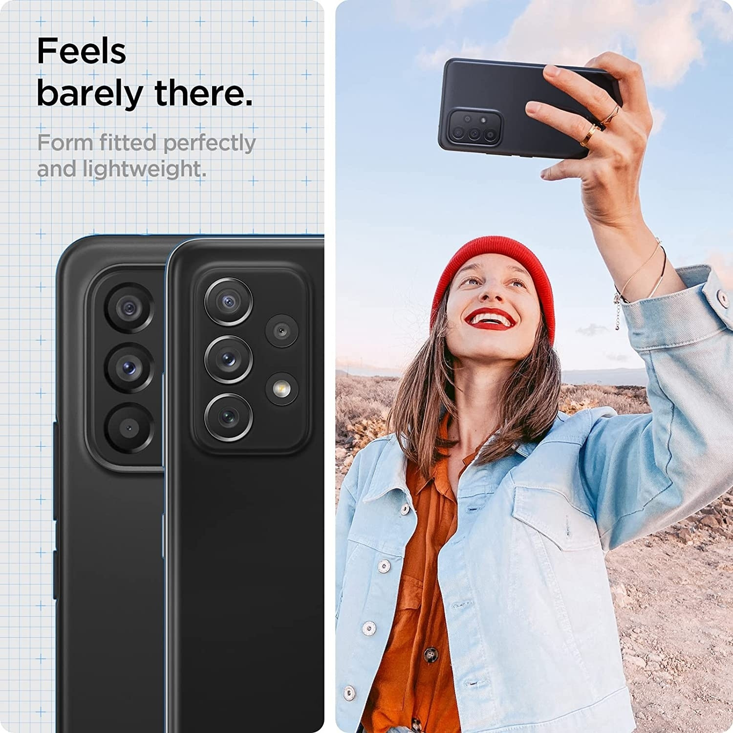 Spigen Θήκη Thin Fit - Samsung Galaxy A53 5G - Black (ACS04257)