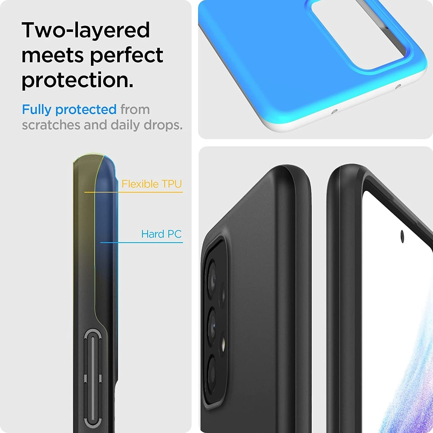 Spigen Θήκη Thin Fit - Samsung Galaxy A53 5G - Black (ACS04257)