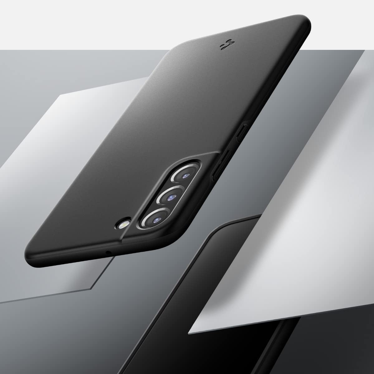 Spigen Θήκη Thin Fit - Samsung Galaxy S22 5G - Black (ACS03983)