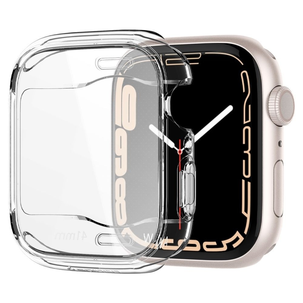 Spigen Θήκη Ultra Hybrid Apple Watch 7 41mm - Crystal Clear (ACS04188)