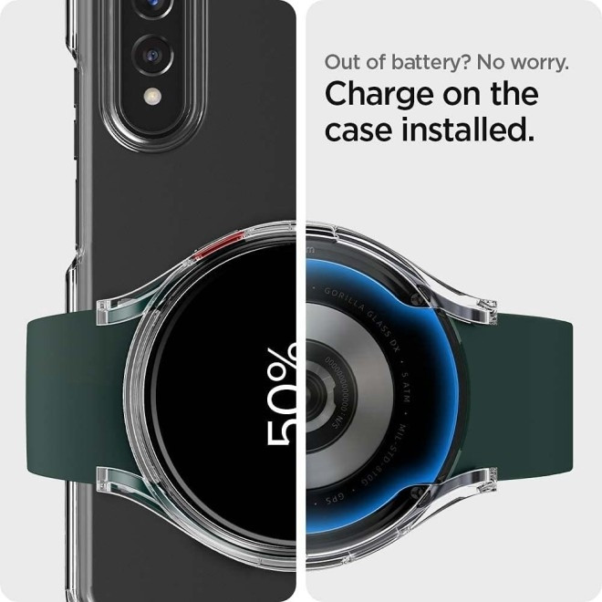 Spigen Θήκη Ultra Hybrid Samsung Galaxy Watch 5 / 4 40mm - Space Crystal (ACS05398)