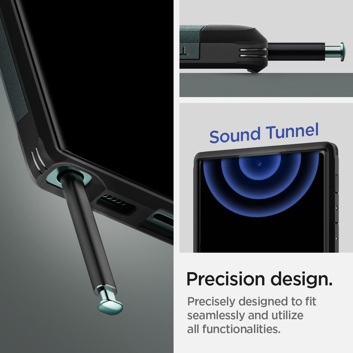 Spigen Tough Armor Θήκη Samsung Galaxy S22 Ultra 5G - Abyss Green (ACS04519)