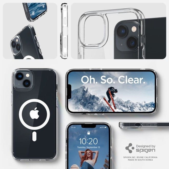 Spigen Ultra Hybrid MagFit - Θήκη MagSafe Apple iPhone 14 - White (ACS05048)