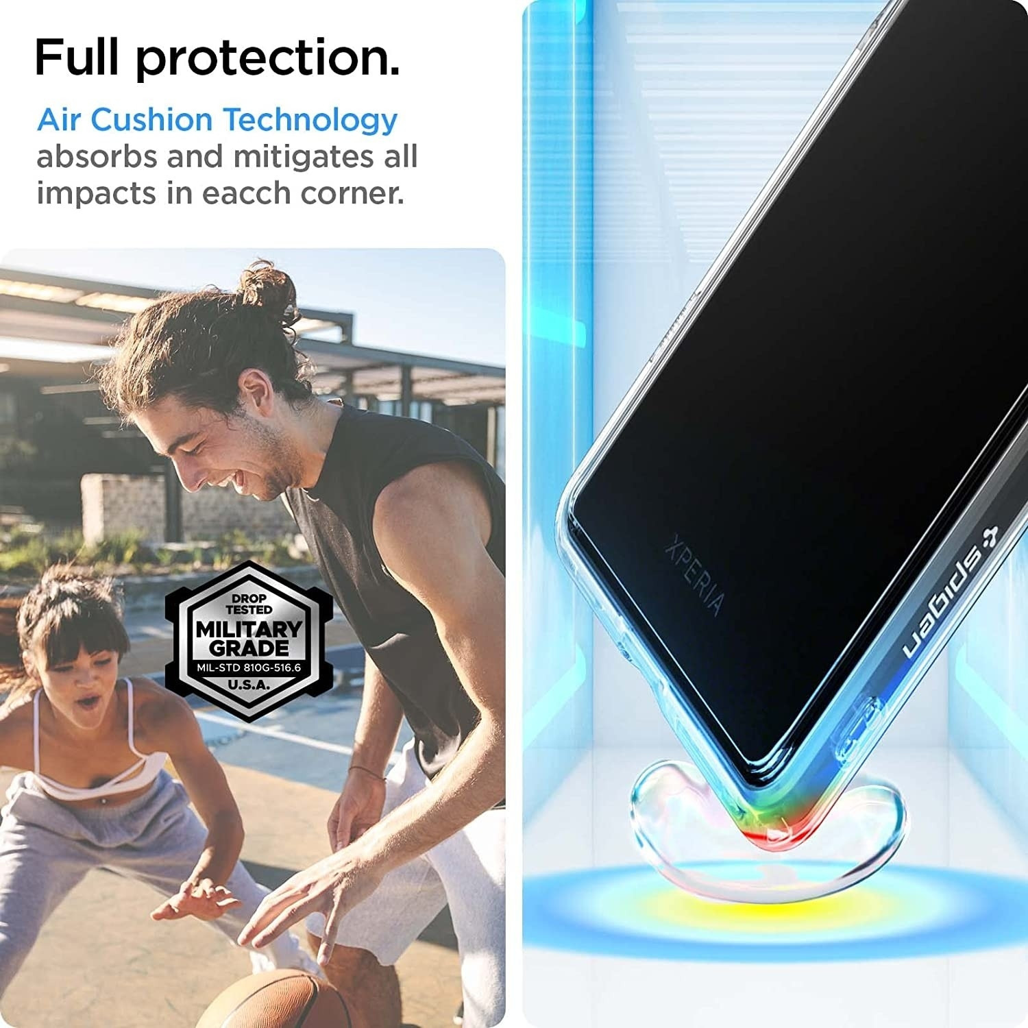Spigen Ultra Hybrid Θήκη Sony Xperia 1 IV - Crystal Clear (ACS04549)