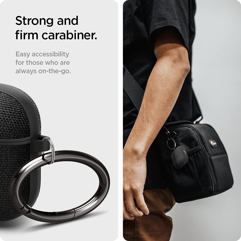 Spigen Urban Fit Σκληρή Θήκη Apple AirPods 3rd Gen - Black (ASD02111)