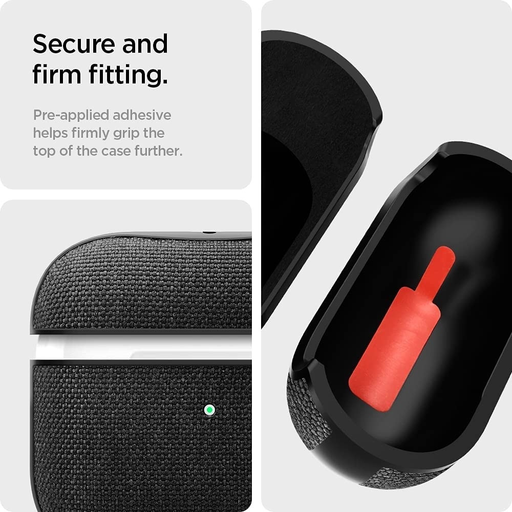 Spigen Urban Fit Σκληρή Θήκη Apple AirPods 3rd Gen - Black (ASD02111)