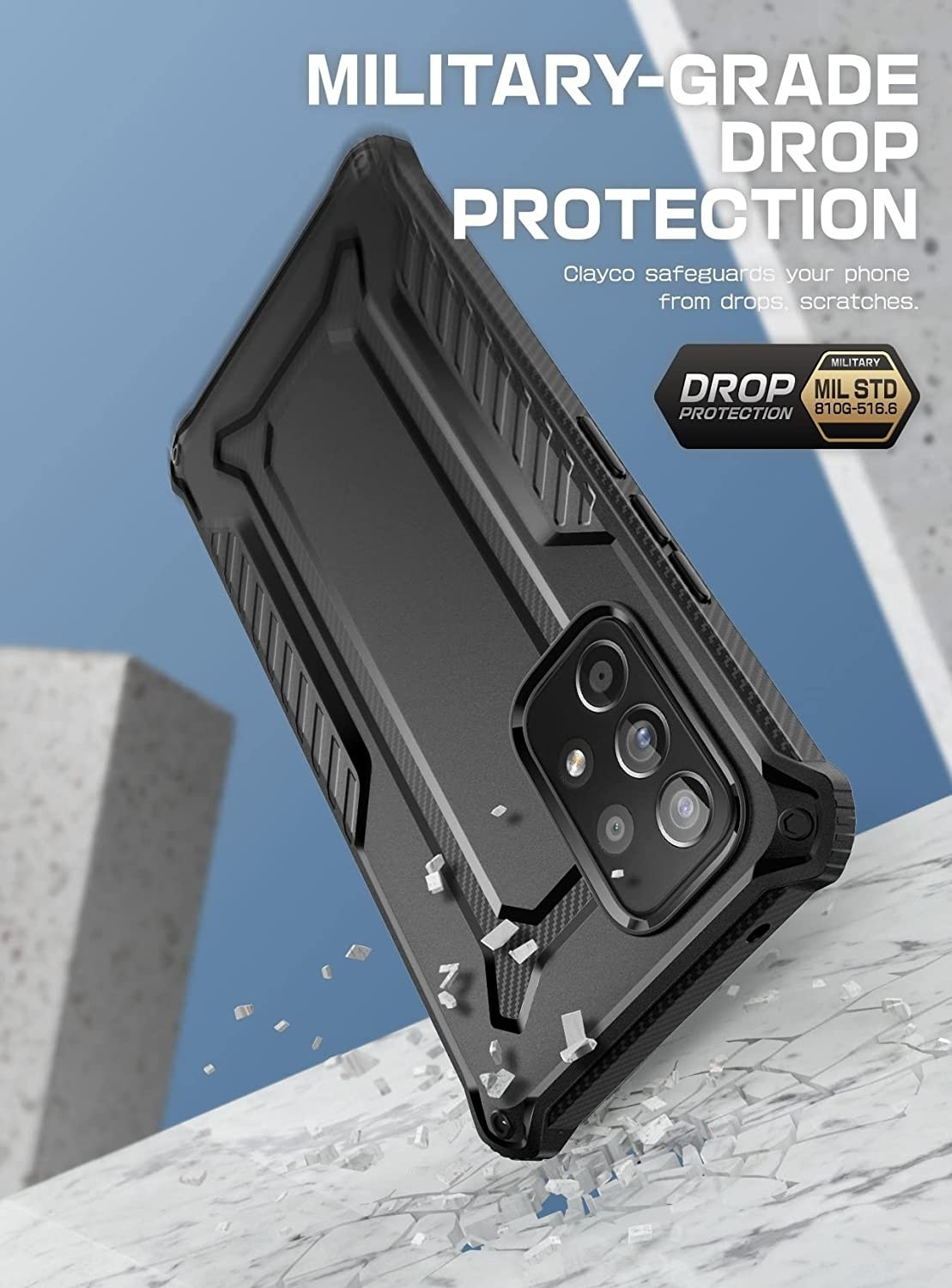 Supcase Clayco Xenon - Ανθεκτική Θήκη Samsung Galaxy A53 5G - Black (99587)