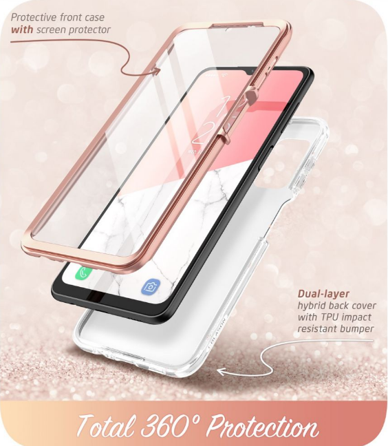 Supcase i-Blason Ανθεκτική Θήκη Cosmo Samsung Galaxy A13 4G - Marble (99595)